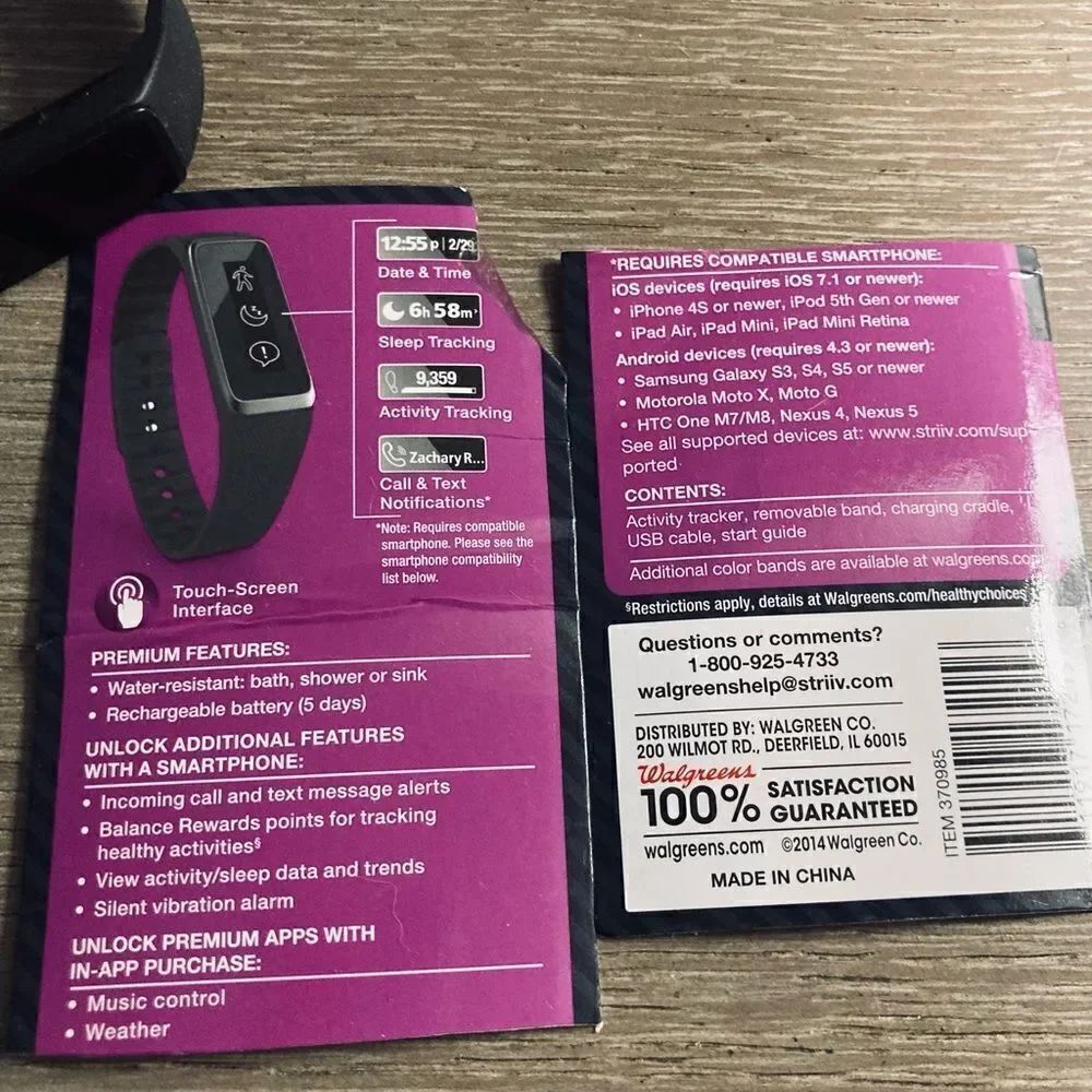 New Wrist Activity Tracker Smart Technology - Picture 3 of 3